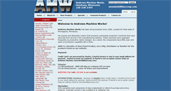 Desktop Screenshot of andrews-machine.com